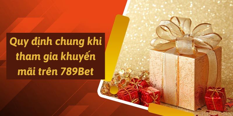 Quy định chung khi tham gia khuyến mãi trên 789Bet